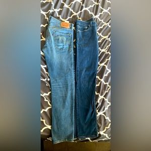 Levi’s 513 series 32x32 and 32x34
